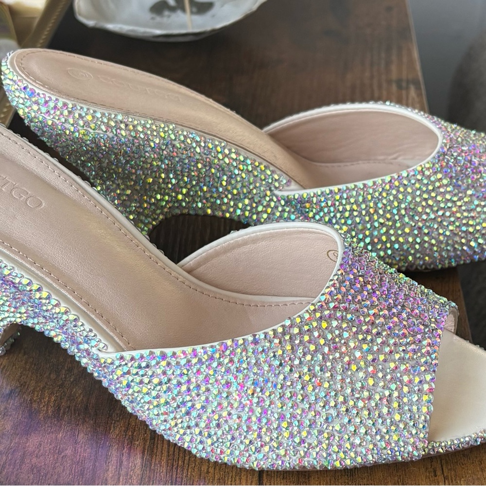 Elegant Rhinestone Women's Heels